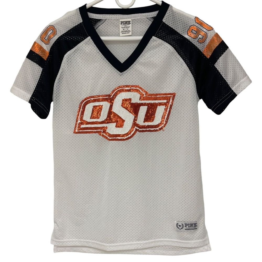 OSU Cowboys 90’ by Pink NCAA Football Jersey Women’s XS